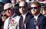 Prince Charles sat with his two sons, William and Harry, as they | Best ...