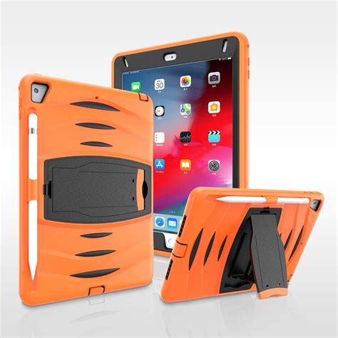 Ipad 97 5th 6th Gen Case Shockproof Armor Rugged Case With Stand For