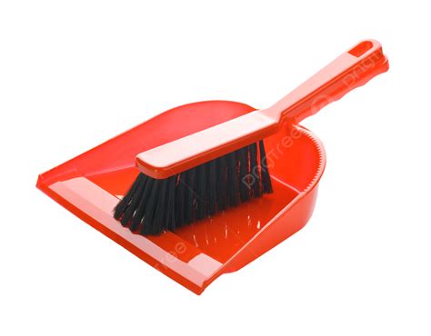 Brush On Dustpan Dusting Object Cleaning Domestic Png Transparent