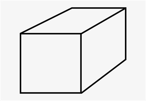 3d Rectangle Drawing Transparent Png 600x488 Free Download On Nicepng