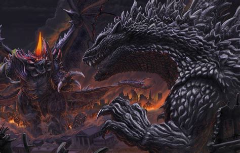 Burning Godzilla Wallpapers Top Free Burning Godzilla Backgrounds