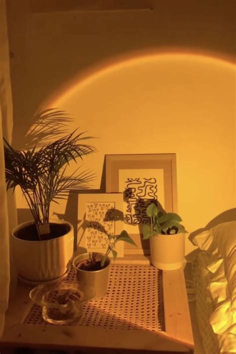 Aurora Sunset Lamp Room Ideas Room Aesthetic Tiktok Tip In 2021