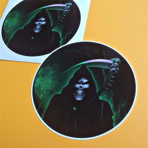 Grim Reaper Stickers Decal Heads Stickers And Decals