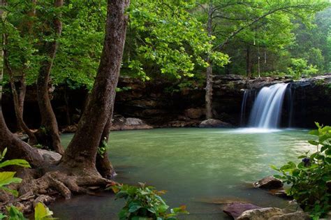 Falling Waters Falls By John Nelson On Capture Arkansas A Good Old