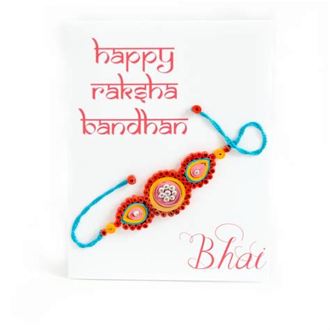 Rakhi Card For Brother Raksha Bandhan Card Card For Bhai Etsy