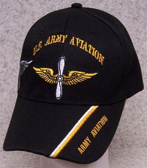 Army Aviation Military Embroidered Baseball Cap From Lionheart Designs