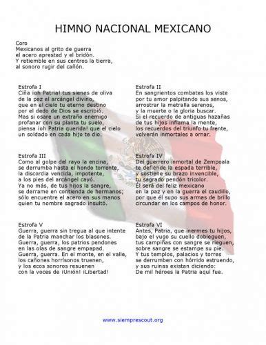 8 Mejores Imágenes De Himno Nacional Mexicano En Pinterest Mexicanos