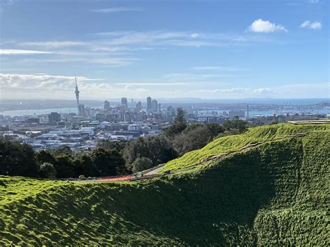 Climb To The Crater Of Maungawhau Mt Eden Live Online Tour From Auckland