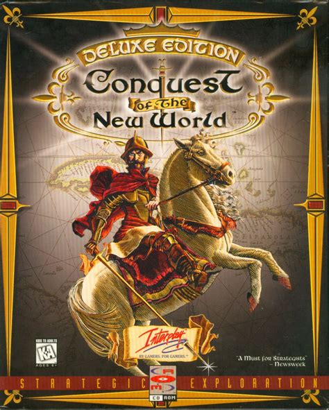 Conquest Of The New World Deluxe Edition 1996 Dos Box Cover Art