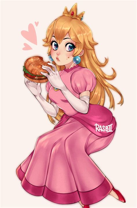 Princess Peach Anime Fan Art