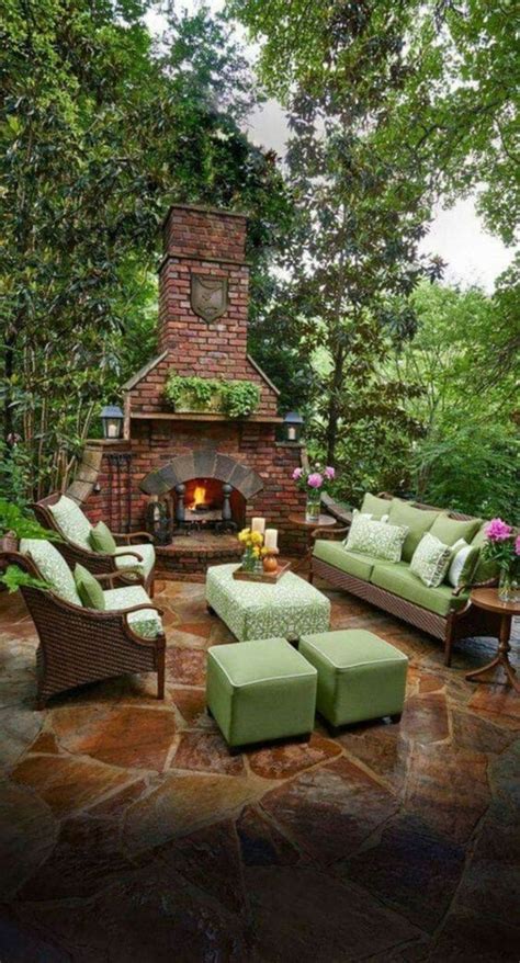 25 Beautiful Outdoor Fireplace Design Ideas Godiygocom Backyard Fireplace Outdoor