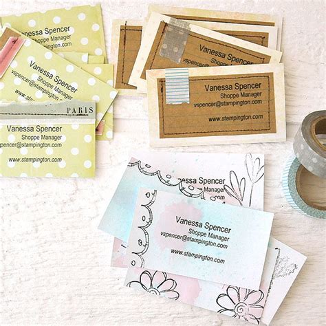 Diy Business Cards Project