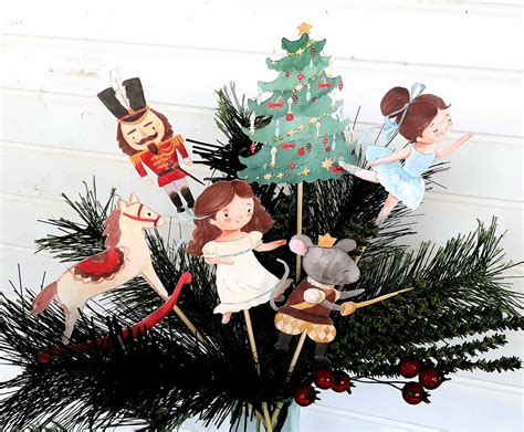 Childrens Christmas Nutcracker Ballet Centerpieces Etsy