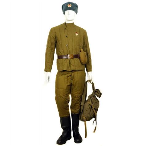 soviet army ww2 vatnik military winter uniform telogreika ph
