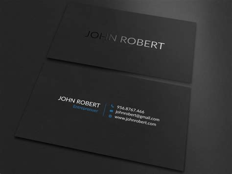 Do A Professional Business Card By Joyayafi Fiverr