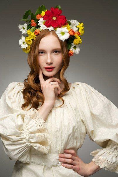 photo stas larev styling by anna bakhareva russian beauty flower dresses russian fashion