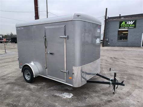 6x10 Enclosed Cargo Trailer Trailers In Chicago Land A And W Trailer