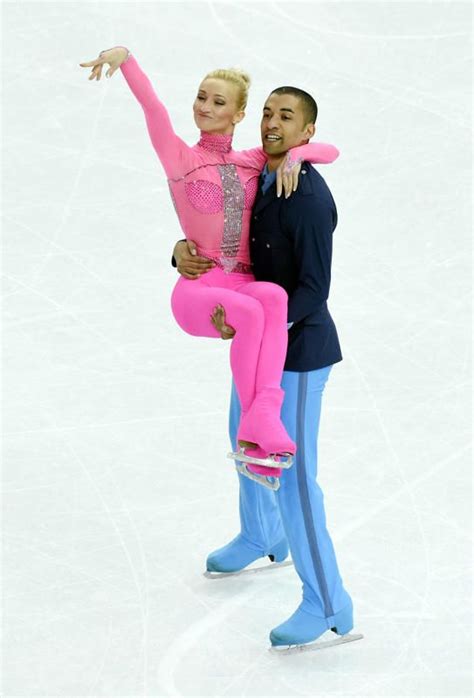 Aliona Savchenko And Robin Szolkowy Ger Perform In The Pairs Short