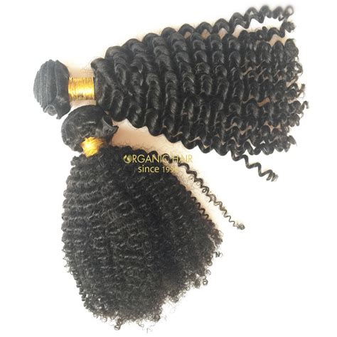 Afro Kinky Curly Hair Extensions For Black Women Organic Hair