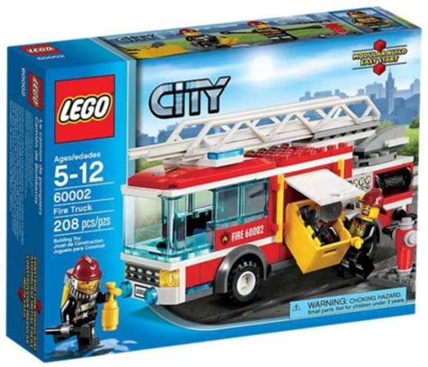 Lego City Fire Truck 60002 Lego 60002 Hand Knit