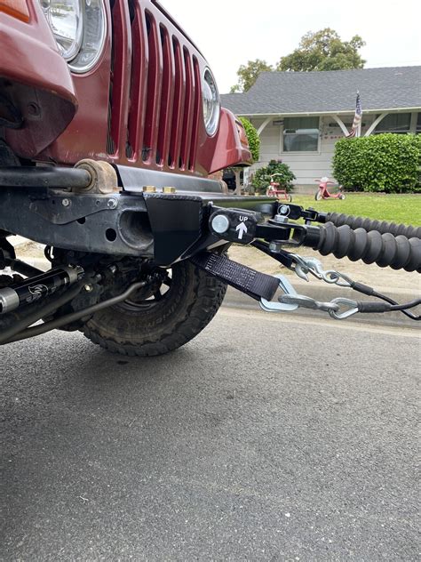 Flat Towing With Genright Stubby Bumper Jeep Wrangler Tj Forum