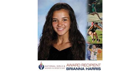 The Athlete Of The Week Brianna Harris Girls Soccer Girls Basketball Spring Track Ngwsd