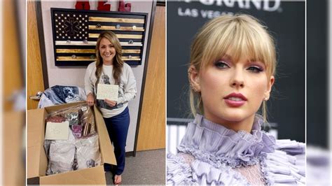 Taylor Swift Sends T And Handwritten Note To Thank Us Nurse For