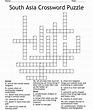 South Asia Crossword Puzzle - WordMint