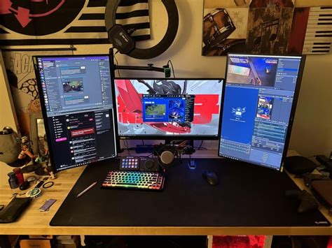 3x 27 1440p Portrait Side Monitors Rbattlestations