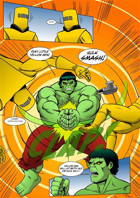 The Incredible Hulk Red Alert Page 4 By Mikemcelwee On Deviantart
