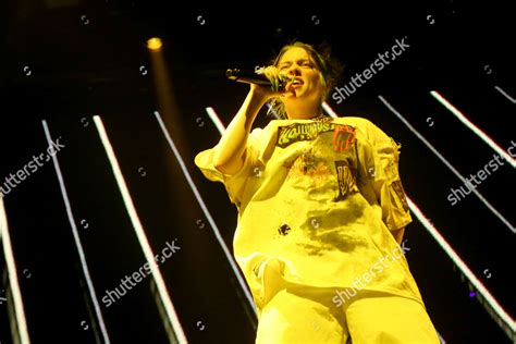Billie Eilish Performs Live On Stage Editorial Stock Photo Stock