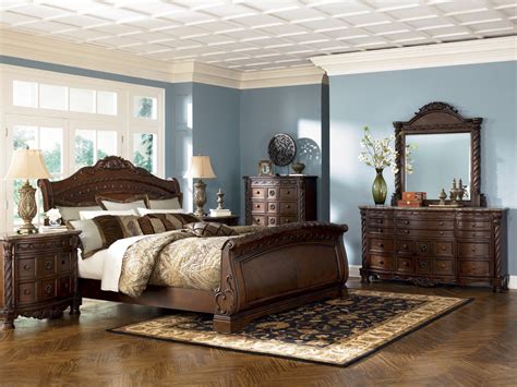 Buy windlore 6 pc bedroom set: North Shore Sleigh King Bedroom Set by Ashley Furniture ...