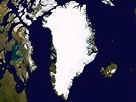 Large satellite map of Greenland | Greenland | North America | Mapsland ...
