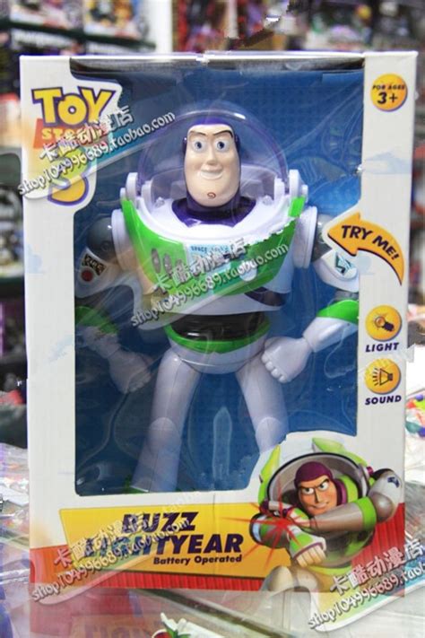 New Original Toy Story 3 Buzz Lightyear Toys With Lights Voices Speak Elastic Super Wings Action