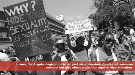 Decriminalisation Of Consensual Same Sex Acts In Angola And The