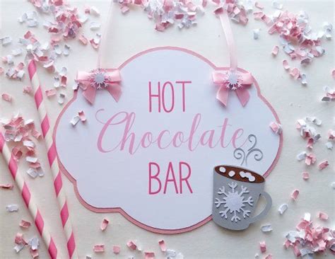 Cozy Up At Your Party To The Hot Chocolate Bar Hotchocolatebar