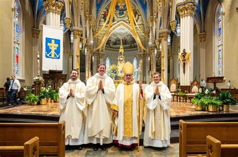 Three Men Ordained Priests Of Holy Cross In Congregation Of Holy