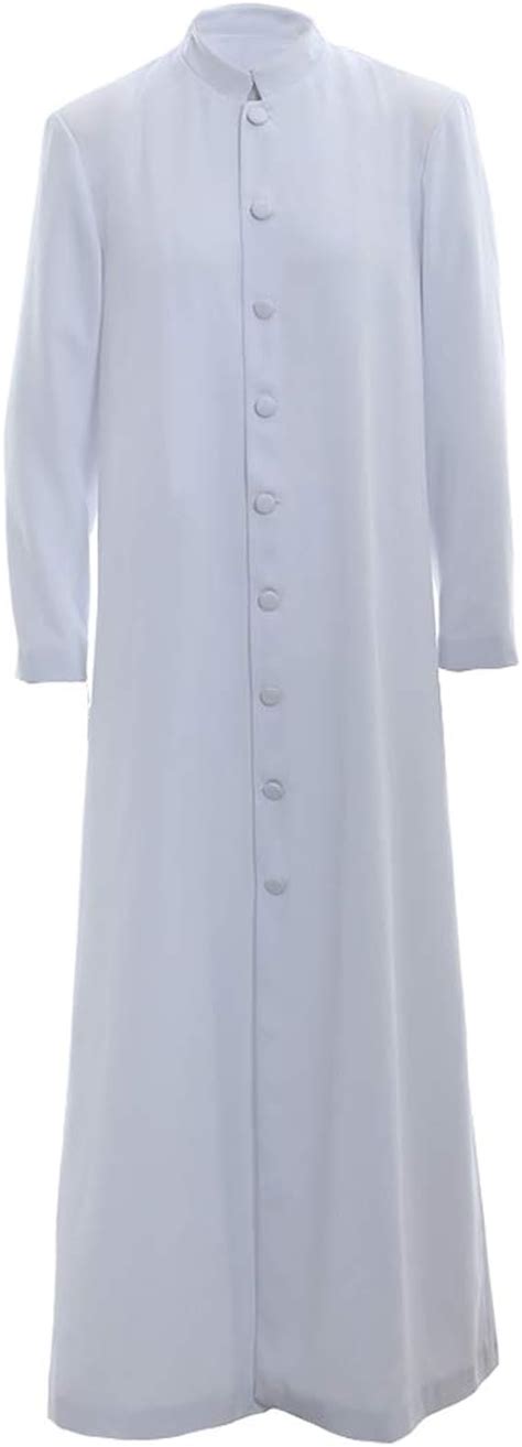 Unisex Roman Altar Server Cassock Robe Clergy Pulpit Liturgical Vestments Clothing