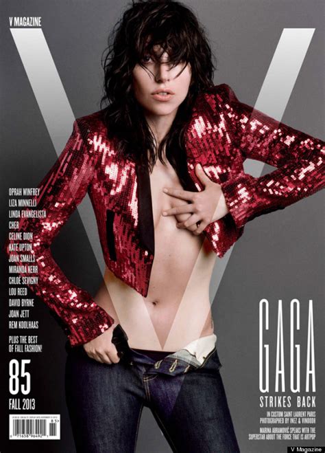 Lady Gaga Nude In V Magazine Talks New Look And