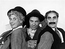The Marx Brothers From Left Harpo Marx Photograph by Everett