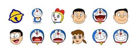 Doraemon Icons Set Png Ico Free Download Icon Easy