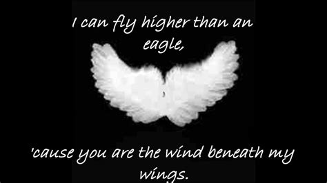 Bette Midler Wind Beneath My Wings With Lyrics Youtube