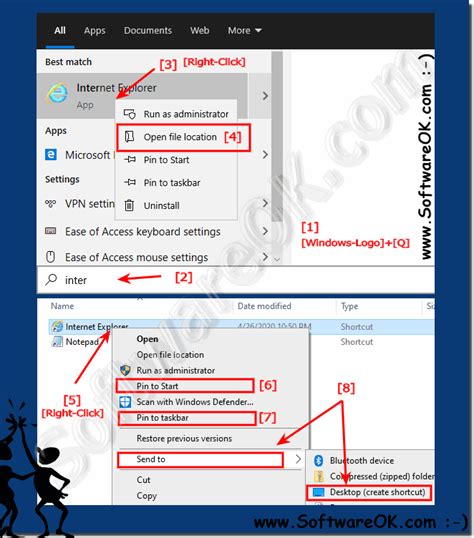 How To Use Desktop Shortcuts In Windows 10 Onmsft Com Easy Way Create