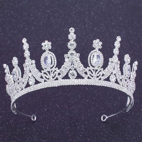 Fabulous Swarovski Crystal Wedding Bridal Tiara Crown Tiaras And