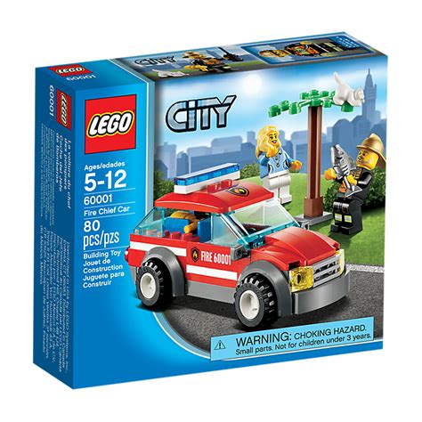 Lego City Fire Chief Car 60001 My Lego Style