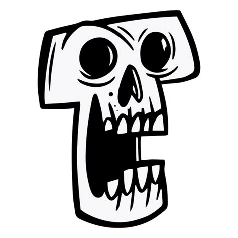Open Mouth Cartoon Skull Png And Svg Design For T Shirts