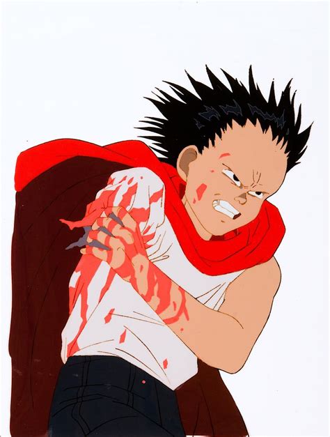 An Animated Image Of A Young Man With Black Hair And Red Scarf On His