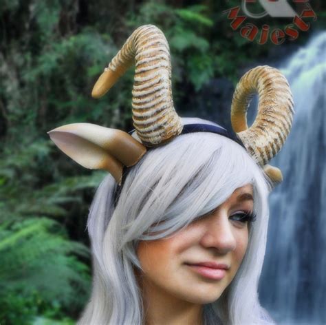 New Arrival Ram Horns Headband 3d Printed Cosplay Comicon Etsy