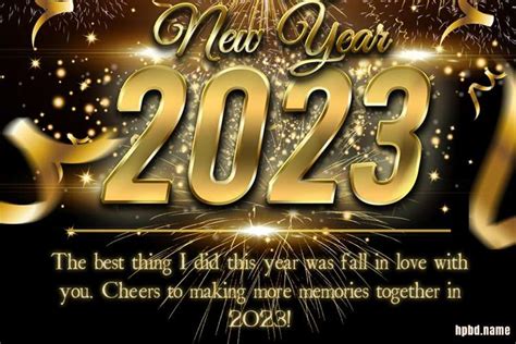 Make Luxury Happy New Year 2023 Card Images