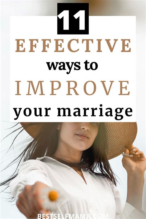 11 Effective Ways To Improve Your Marriage Marriage Advice Troubled Marriage Tips Marriage Help